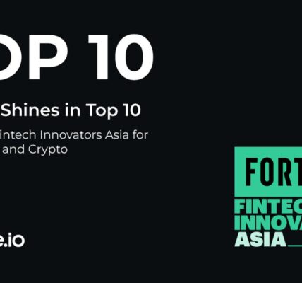 Gate.io Shines in Fortune's Top 10 Fintech Innovators Asia for Blockchain and Crypto