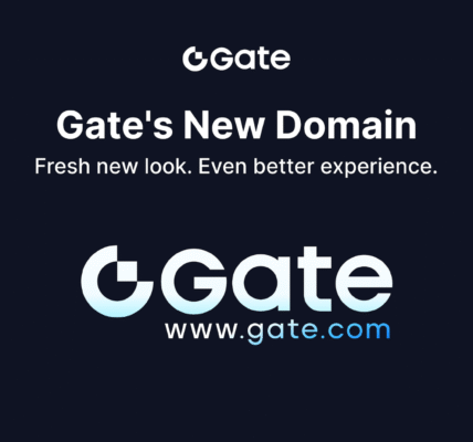 Gate Introduces Brand New Domain Gate.com and Brand Logo, Advancing Toward the "Next-Generation Crypto Exchange"
