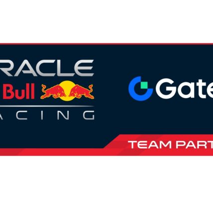 ORACLE RED BULL RACING AND GATE.IO EXPAND BLOCKCHAIN’S GLOBAL REACH WITH ANNOUNCEMENT OF MULTI-YEAR PARTNERSHIP