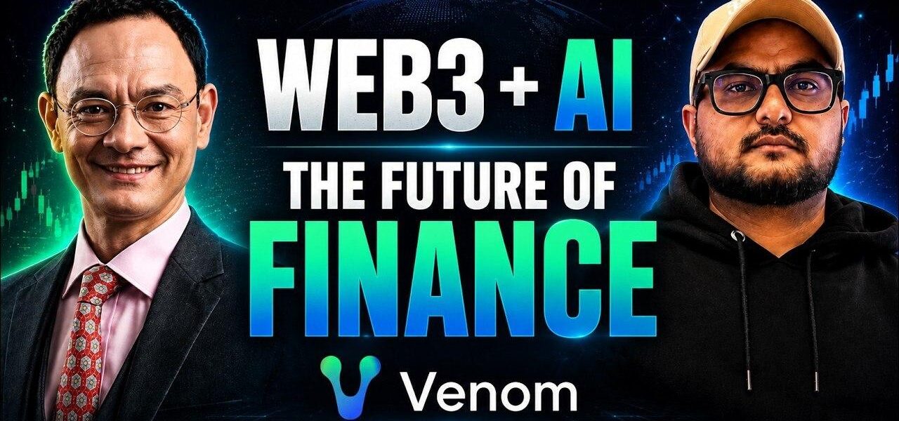 The Blockopedia podcast with Venom Foundation CEO Christopher Lewis: Web3 + AI, The Future of Finance